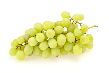 Sweet ripe Green grape branch