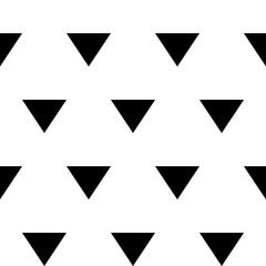 Triangles. Geometric backdrop. Arrowheads background. Geometrical figures. Arrows motif. Polygons wallpaper. Ethnic illustration. Digital paper, textile print, web art. Seamless vector pattern.