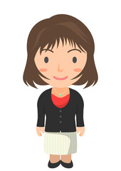 Fototapeta premium おしゃれな大人の女性