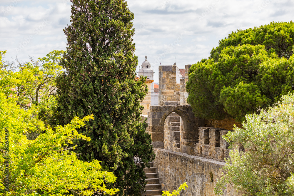 Poster Burg in Lissabon - Castelo de São Jorge