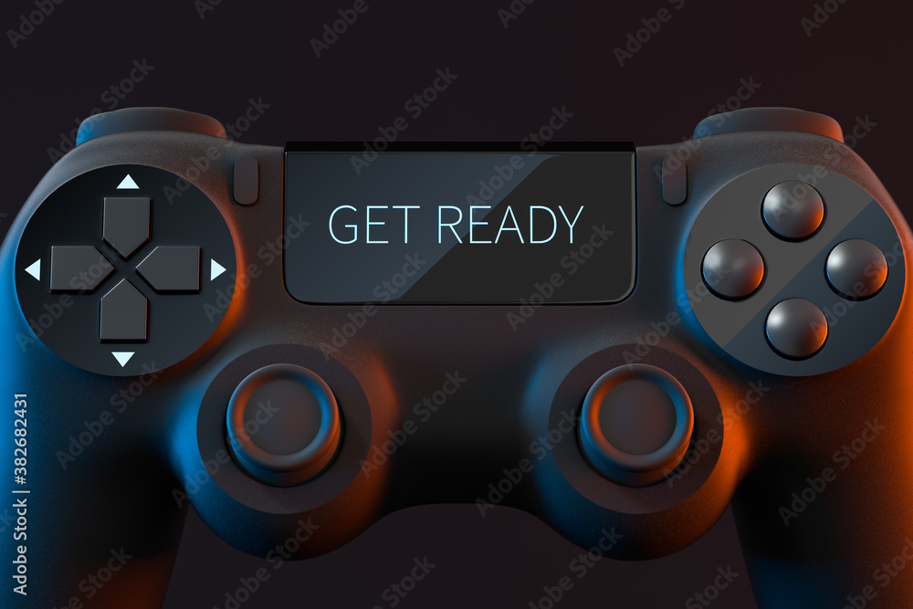 Poster game pad with 