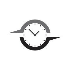 clock logo icon