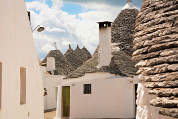 Alberobello - small town in Apulia, southern Italy