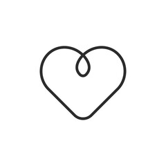 Heart icon. Vector Illustration