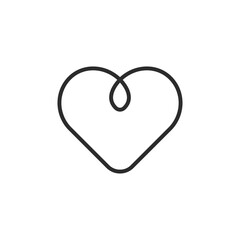 Heart icon. Vector Illustration