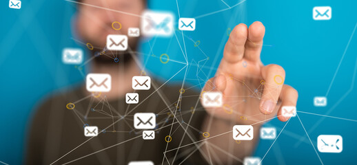 service communication support contact concept service