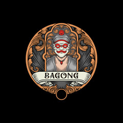 Bagong javanese culture vintage logo