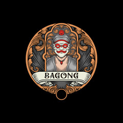 Bagong javanese culture vintage logo