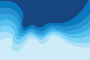 Obraz na płótnie Canvas Abstract Water wave design background