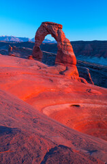 Delicate Arch, Arches National Park, Colorado Plateau, Utah, Grand County, Usa, America