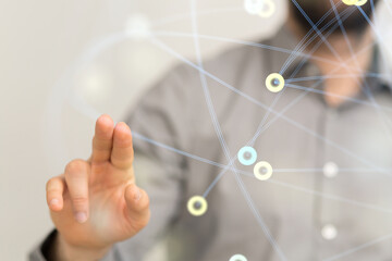 organization team concept networking.