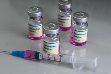 COVID-19 coronavirus vaccine trials.