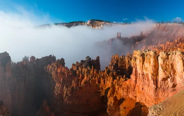 Foto op Canvas Fog in Bryce Canyon National Park, Utah, Usa, America © JUAN CARLOS MUNOZ