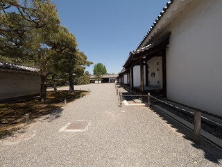 Fototapeta na wymiar Castillo Nijo, en Kioto, Japón