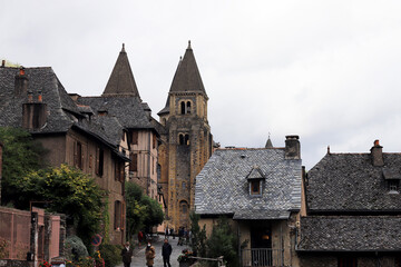 Fototapeta premium Conques, Aveyron