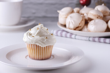 Bizet cream cupcakes - a very popular classic dessert