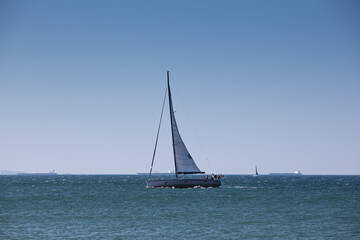 Fototapeta premium Sailboat at the Adriatic sea