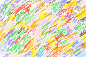 Crayon scribble background