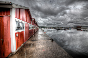 Cloudy Weather at Stensvik, Sweden