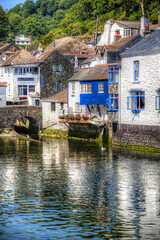 Obraz premium From the Fishing Port of Polperro, Cornwall
