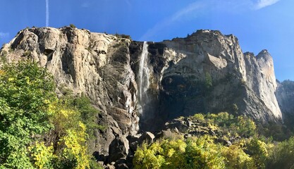 waterfall in Yosemite
