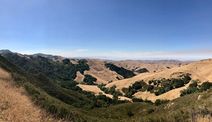 view of the mountains