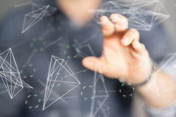 organization network team concept networking.