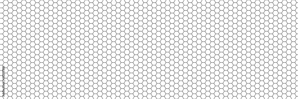 Poster hexagon geometric texture, comb seamless isolated design, honeycomb hexagon pattern, crystal backgro