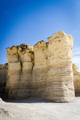 chalk rock formations