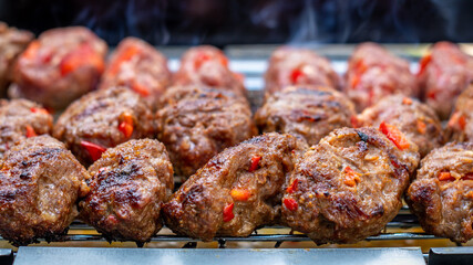 Leckere Köftespiße vpm Grill