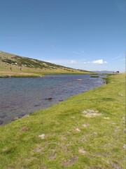 landscape with lake