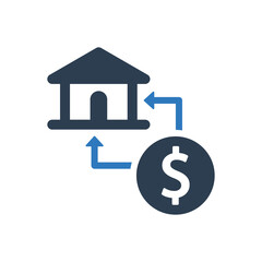 house mortgage icon - buy home icon