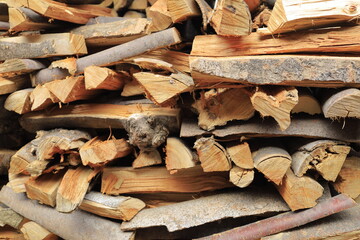 stack of firewood