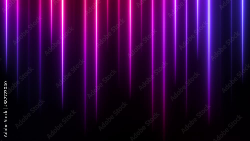Poster abstract vj background with bright neon lights. shiny gradient texture for colorful music concept. s