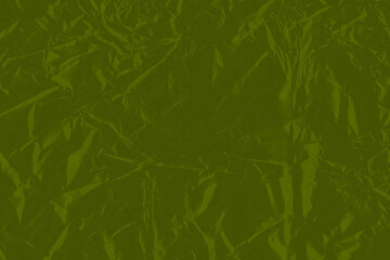 Colorful shiny wrap abstract background. Crumpled plastic texture.
