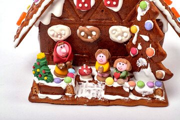 candy house from fairy of Hansel and Gretel