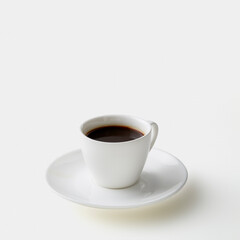 cup of coffee on transparent background