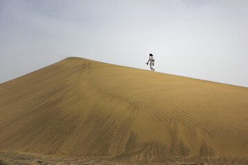 A la cumbre de la duna