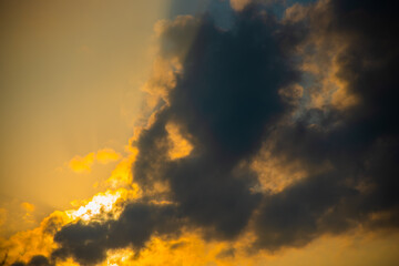 Sunset in Mukwonago, Wisconsin, USA