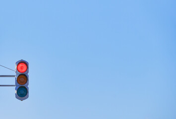 赤信号　空
