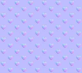 3D illustration - The background of geometrical pattern. 
Normal mapping texture.
And complete seamless pattern.