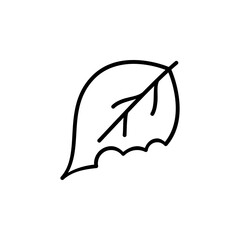 broken nature icon. nature icon design. perfect for logo, presentation, book, application, background and more product. icon design line style