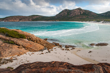 Australian Sandy Beach.with Azure Water  - Recheche Bay - Esperance