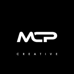 MCP Letter Initial Logo Design Template Vector Illustration
