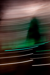 Abstract patterns of artificial light sources