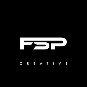 FSP Letter Initial Logo Design Template Vector Illustration