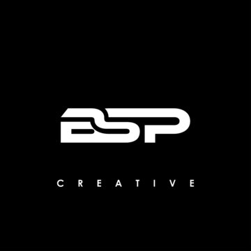 BSP Letter Initial Logo Design Template Vector Illustration