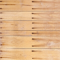 wooden wall with stain rust from old screws texture background