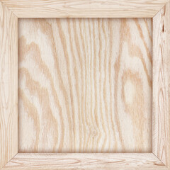 Wooden wall texture, wood frame background