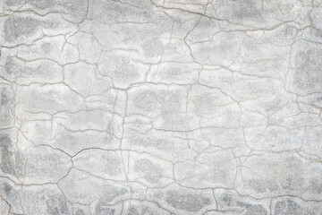 Naklejka premium Old plaster wall surface crack texture background